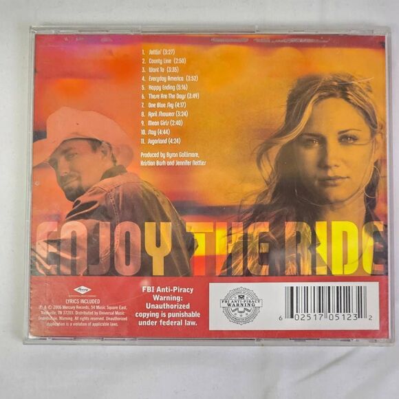 Sugarland Enjoy The Ride CD Album Pre-owned - Picture 3 of 3